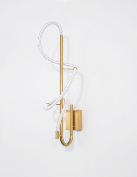 Nova Luce CERELIA LED Wandleuchte Messing 17,7W Warmweiss 90x30cm 9082095