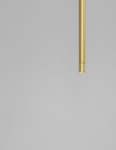 Nova Luce ELETTRA LED Pendelleuchte Messing 5W Warmweiss 200x1,5cm 9088104