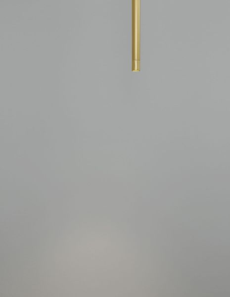 Nova Luce ELETTRA LED Pendelleuchte Messing 5W Warmweiss 200x1,5cm 9088104