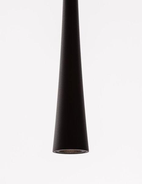 Nova Luce GOCCIO LED Pendelleuchte Schwarz 6W Warmweiss 160x3cm 9102591