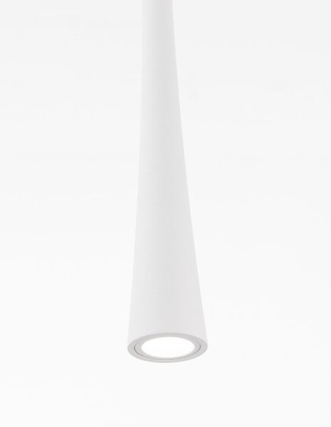 Nova Luce GOCCIO LED Pendelleuchte Weiss 6W Warmweiss 160x3cm 9102592