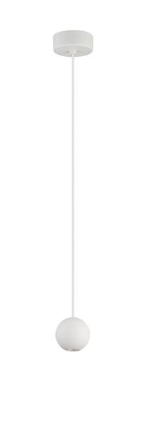 Nova Luce NOCCI LED Pendelleuchte Weiß 4W Warmweiss 158x5cm 9103211