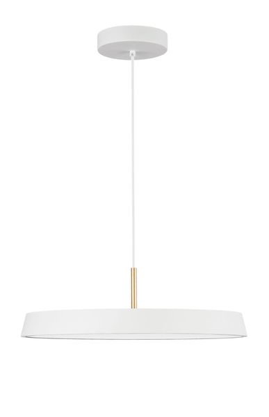 Nova Luce VETRO LED Pendelleuchte Weiß 35W Warmweiss 120x50cm 910621