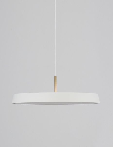 Nova Luce VETRO LED Pendelleuchte Weiß 35W Warmweiss 120x50cm 910621