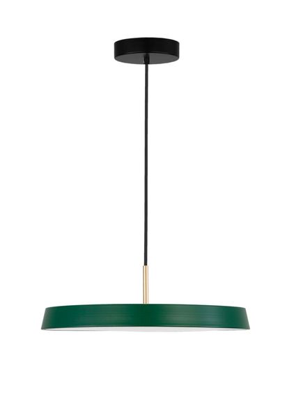 Nova Luce VETRO LED Pendelleuchte Grün 35W Warmweiss 120x50cm 910623