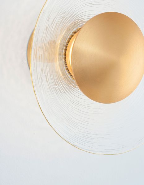 Nova Luce ESIL LED Wandleuchte Gold 4W Warmweiss 16x10,7x16cm 9118514