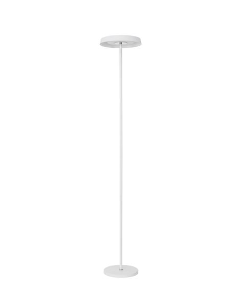 Nova Luce VITI LED Stehlampe Weiß 18W Warmweiss 30x30x170cm 9155181