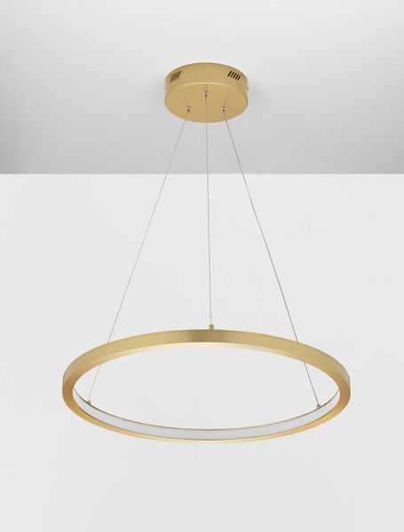 Nova Luce EMPATIA LED Pendelleuchte Messing 35W Warmweiss 120x60cm dimmbar 9172863