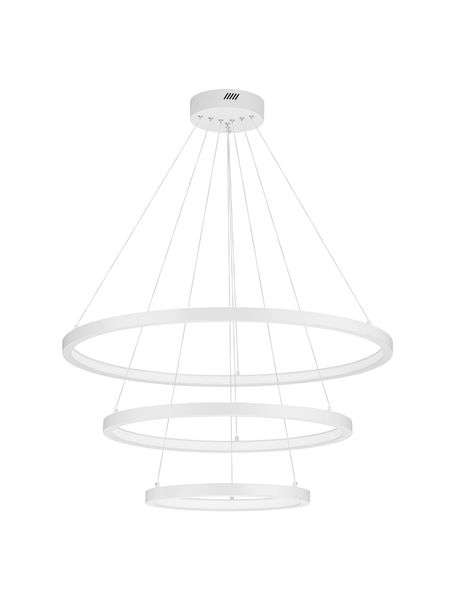 Nova Luce EMPATIA LED Pendelleuchte Weiß 108W Warmweiss 120x80cm dimmbar 9172868