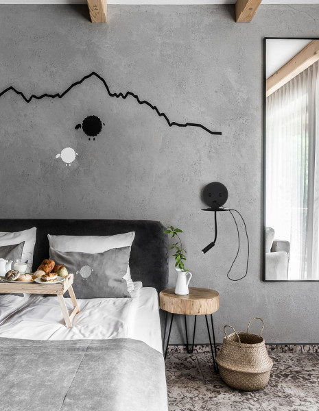 Nova Luce ECLIP LED Wandleuchte Schwarz 9W Warmweiss 15x19,5x50cm 9173282