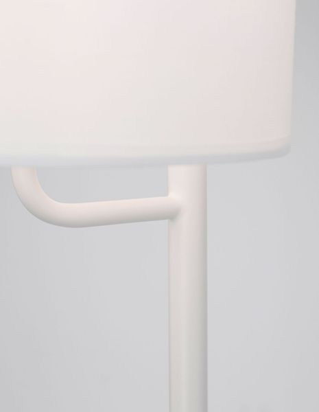 Nova Luce YAMA Stehlampe E27 Weiß 176x20cm 9180521