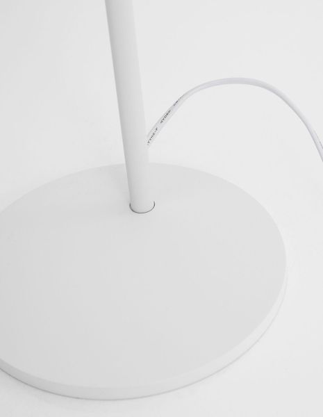Nova Luce YAMA Stehlampe E27 Weiß 176x20cm 9180521