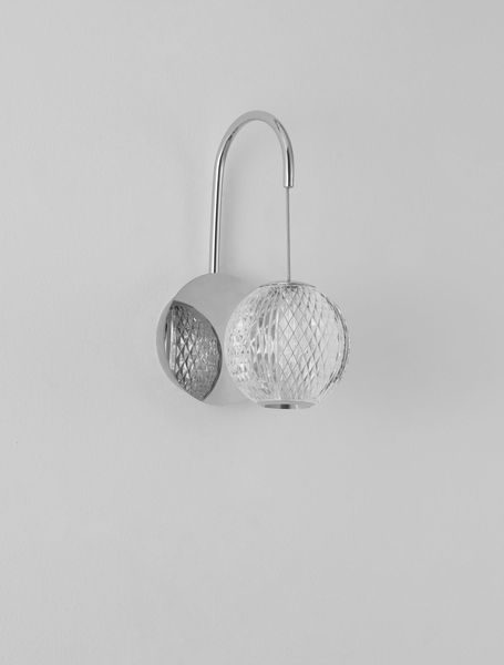 Nova Luce BRILLANTE LED Wandleuchte Chrom 4W Neutralweiss 14x18x27cm 9186906