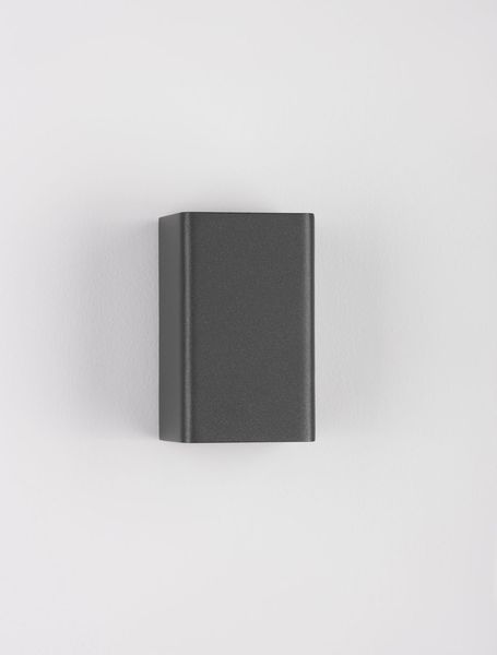 Nova Luce GOA Wandleuchte G9 Anthrazit 5W IP65 7,7x7,6x14,4cm 9192171