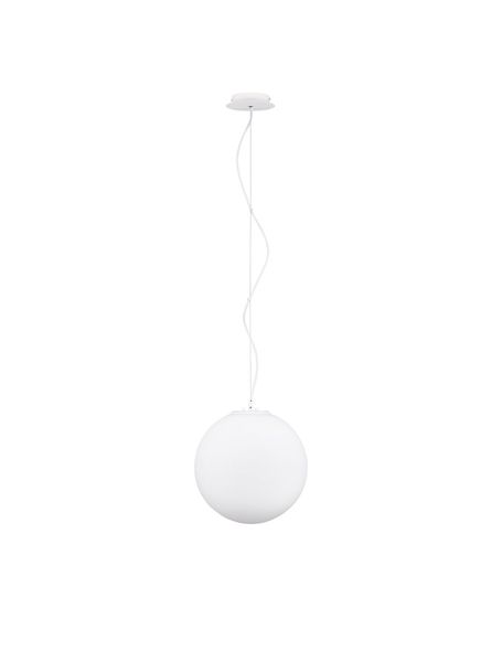 Nova Luce NEVOSO Pendelleuchte E27 Weiß 130x30cm dimmbar 920421