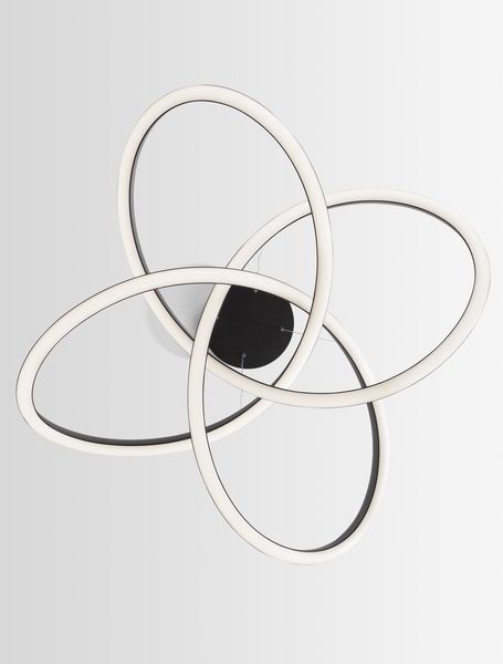 Nova Luce AMARA LED Pendelleuchte Schwarz 54W Warmweiss 120x68cm dimmbar 9248108