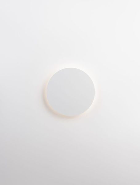 Nova Luce CYRCLE LED Wandleuchte Weiß 12W Warmweiss 22x3,2x22cm 9248155