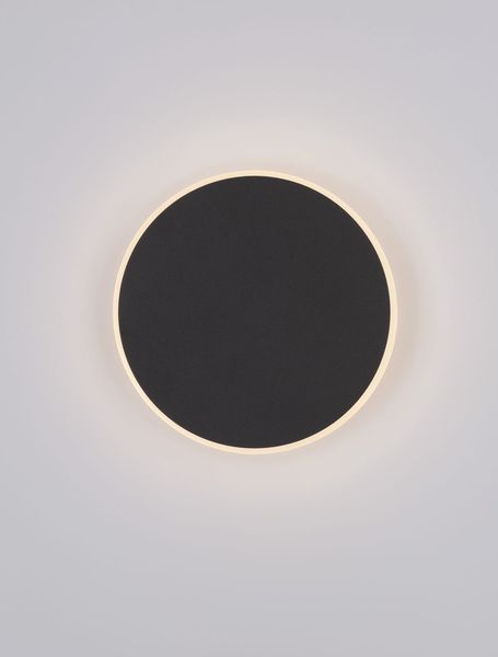 Nova Luce NEVO LED Wandleuchte Schwarz 12W Warmweiss 20x3,9x20cm 9248159