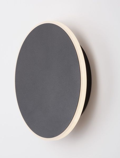 Nova Luce NEVO LED Wandleuchte Schwarz 12W Warmweiss 20x3,9x20cm 9248159