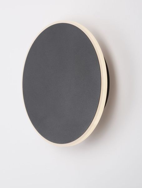 Nova Luce NEVO LED Wandleuchte Schwarz 12W Warmweiss 20x3,9x20cm 9248159