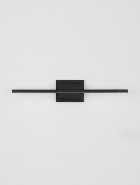 Nova Luce AZURE LED Wandleuchte Schwarz 12,5W Warmweiss 60,5x6,9x11,8cm 9267018