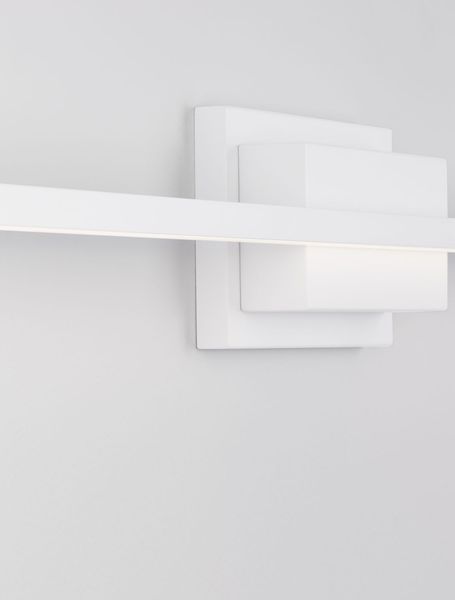 Nova Luce AZURE LED Wandleuchte Weiß 28,5W Warmweiss 120,5x6,9x11,8cm 9267023