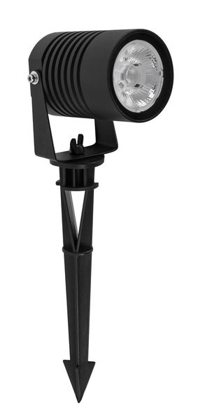 Nova Luce STAKE LED Spießleuchte Schwarz 10W IP65 Warmweiss 6,5x11x35cm 9271492