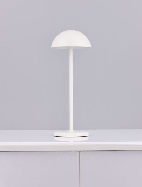 Nova Luce ROSE LED Tischleuchte Weiß 1W IP54 Warmweiss 11,8x11,8x32cm 9281380