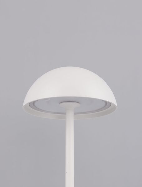 Nova Luce ROSE LED Tischleuchte Weiß 1W IP54 Warmweiss 11,8x11,8x32cm 9281380