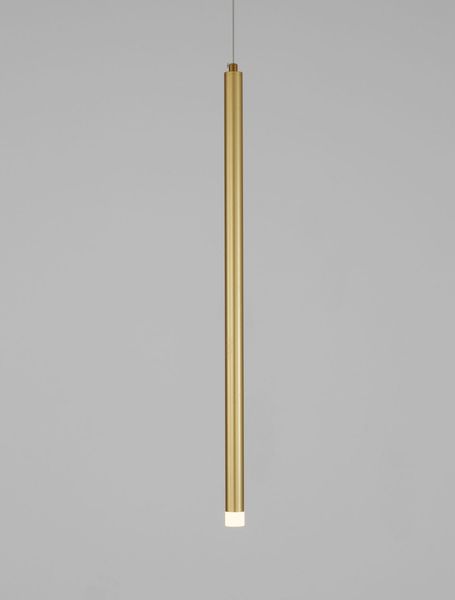 Nova Luce TRIMLE LED Pendelleuchte Gold 3W Warmweiss 150x2,5cm 9287918