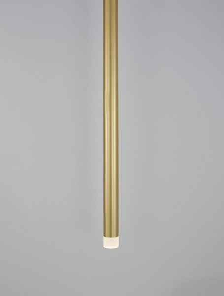 Nova Luce TRIMLE LED Pendelleuchte Gold 3W Warmweiss 150x2,5cm 9287918