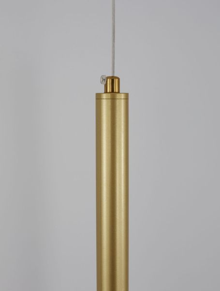 Nova Luce TRIMLE LED Pendelleuchte Gold 3W Warmweiss 150x2,5cm 9287918