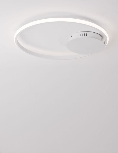 Nova Luce FULINE LED Deckenleuchte Weiß 32W Warmweiss 5x50cm dimmbar 9348072
