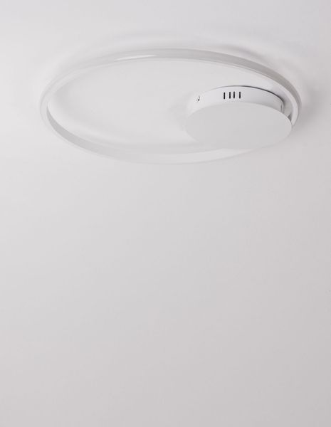 Nova Luce FULINE LED Deckenleuchte Weiß 32W Warmweiss 5x50cm dimmbar 9348072