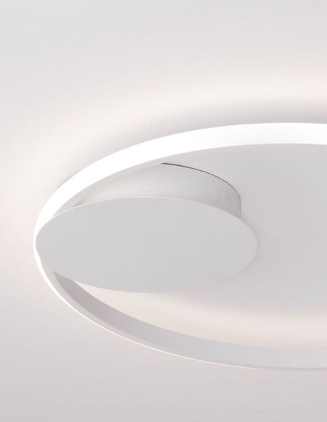 Nova Luce FULINE LED Deckenleuchte Weiß 32W Warmweiss 5x50cm dimmbar 9348072