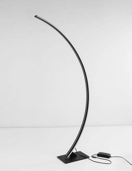 Nova Luce PREMIUM LED Stehlampe Schwarz 40W Warmweiss 20x56x150cm dimmbar 9348092