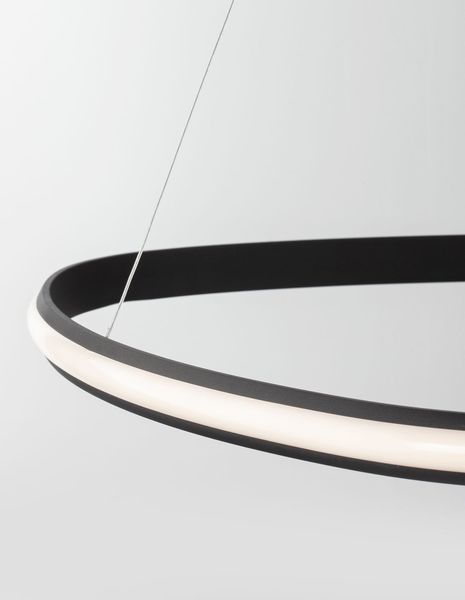 Nova Luce ARIES LED Pendelleuchte Schwarz 32W Warmweiss 120x74cm dimmbar 9357064