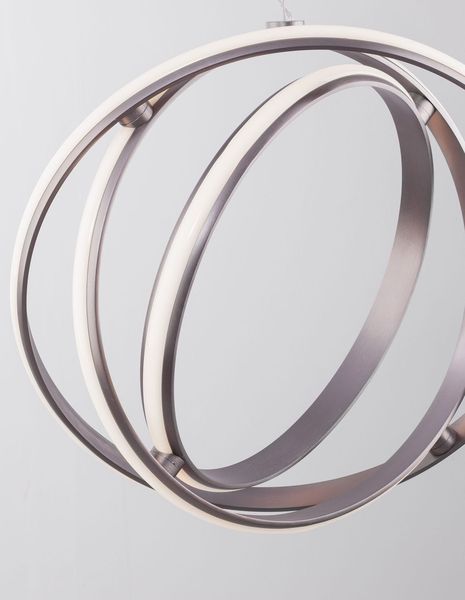 Nova Luce PERTONE LED Pendelleuchte Schwarz 53W Warmweiss 150x50cm dimmbar 9365012