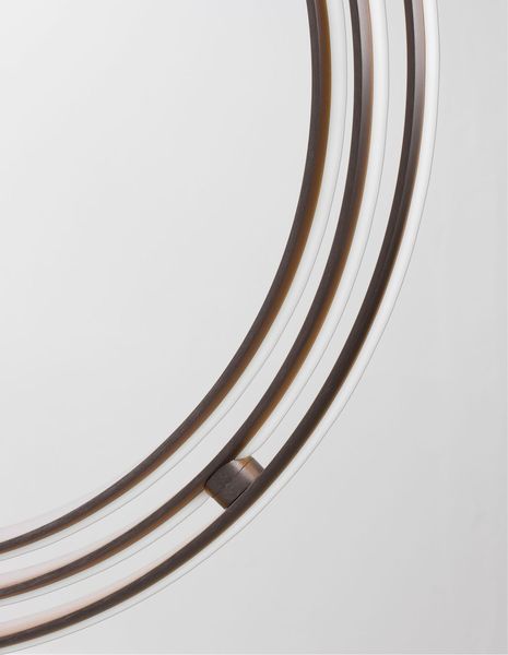 Nova Luce PERTONE LED Pendelleuchte Schwarz 63W Warmweiss 150x70cm dimmbar 9365013