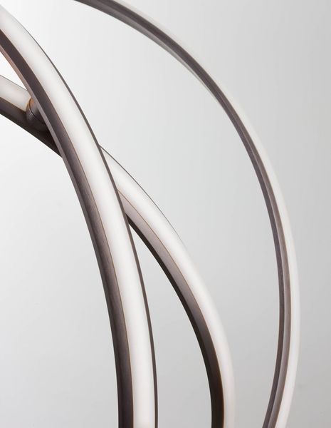 Nova Luce PERTONE LED Pendelleuchte Schwarz 63W Warmweiss 150x70cm dimmbar 9365013