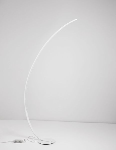 Nova Luce PREMIUM LED Stehlampe Weiß 30W Warmweiss 26x94x172cm dimmbar 9396061