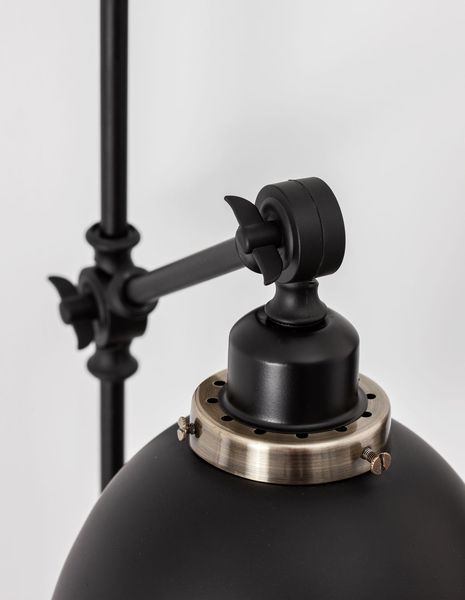 Nova Luce VIRGO Wandleuchte E27 Schwarz 16x27x44cm dimmbar 9420850