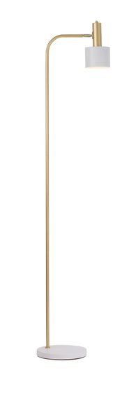 Nova Luce PAZ Stehlampe E27 Gold 165x12,5cm 9426653