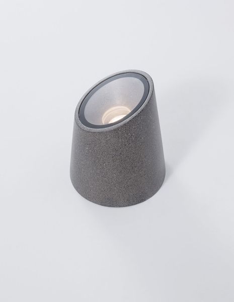 Nova Luce FOX Sockelleuchte GU10 Grau 7W IP65 14x14x16cm dimmbar 9470581