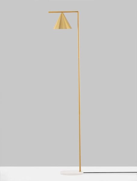 Nova Luce SWAY Stehlampe E27 Gold 25x35x175cm 9501236