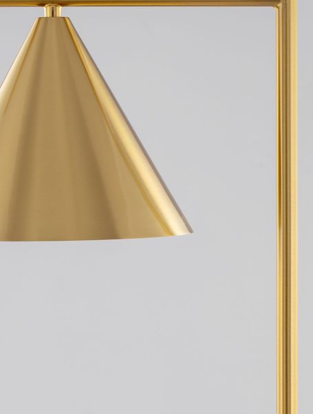 Nova Luce SWAY Stehlampe E27 Gold 25x35x175cm 9501236