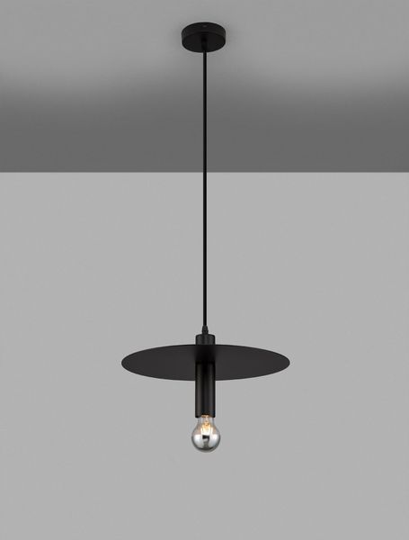 Nova Luce ROYAL Pendelleuchte E27 Schwarz 180x35cm dimmbar 9501243