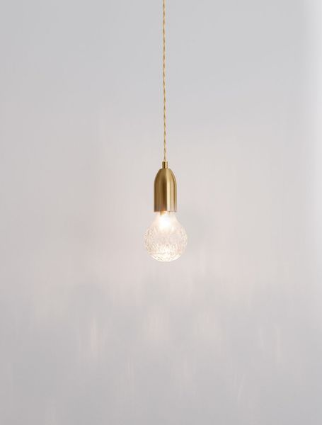 Nova Luce VEDA Pendelleuchte G9 Messing 120x9,5cm dimmbar 9536412