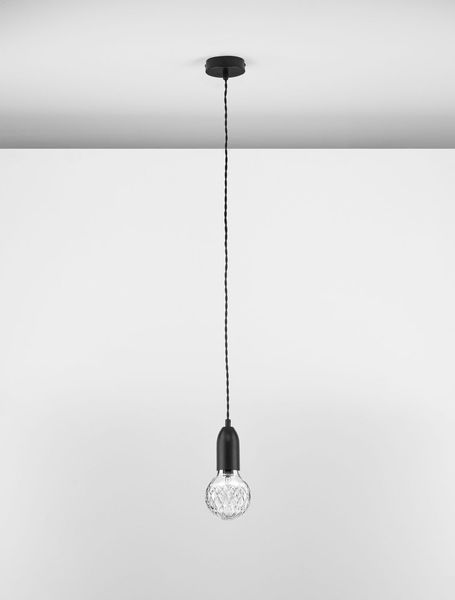 Nova Luce VEDA Pendelleuchte G9 Schwarz 120x9,5cm dimmbar 9536417