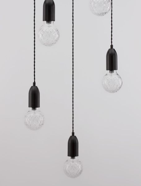 Nova Luce VEDA Pendelleuchte G9 5-fach Schwarz 150x40cm dimmbar 9536420